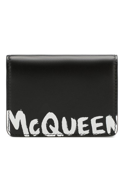 Кожаный футляр для кредитных карт ALEXANDER MCQUEEN, арт. 602146/1NT0B, фото 1