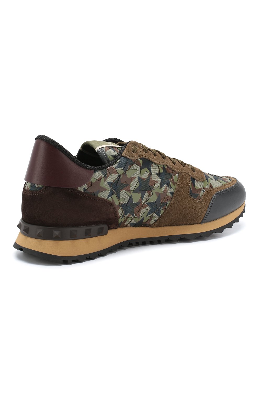 Кожаные кроссовки rockrunner VALENTINO, арт. RY2S0723/WPE, фото 4