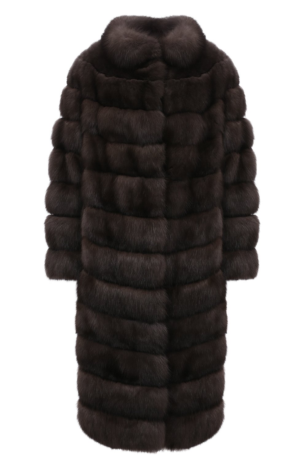 Шуба из меха соболя FABIO GAVAZZI темно-серого цвета по цене 2310000 руб., арт. FG0947FD0RL, фото 1 Шуба из меха соболя FABIO GAVAZZI, арт. FG0947FD0RL, фото 1