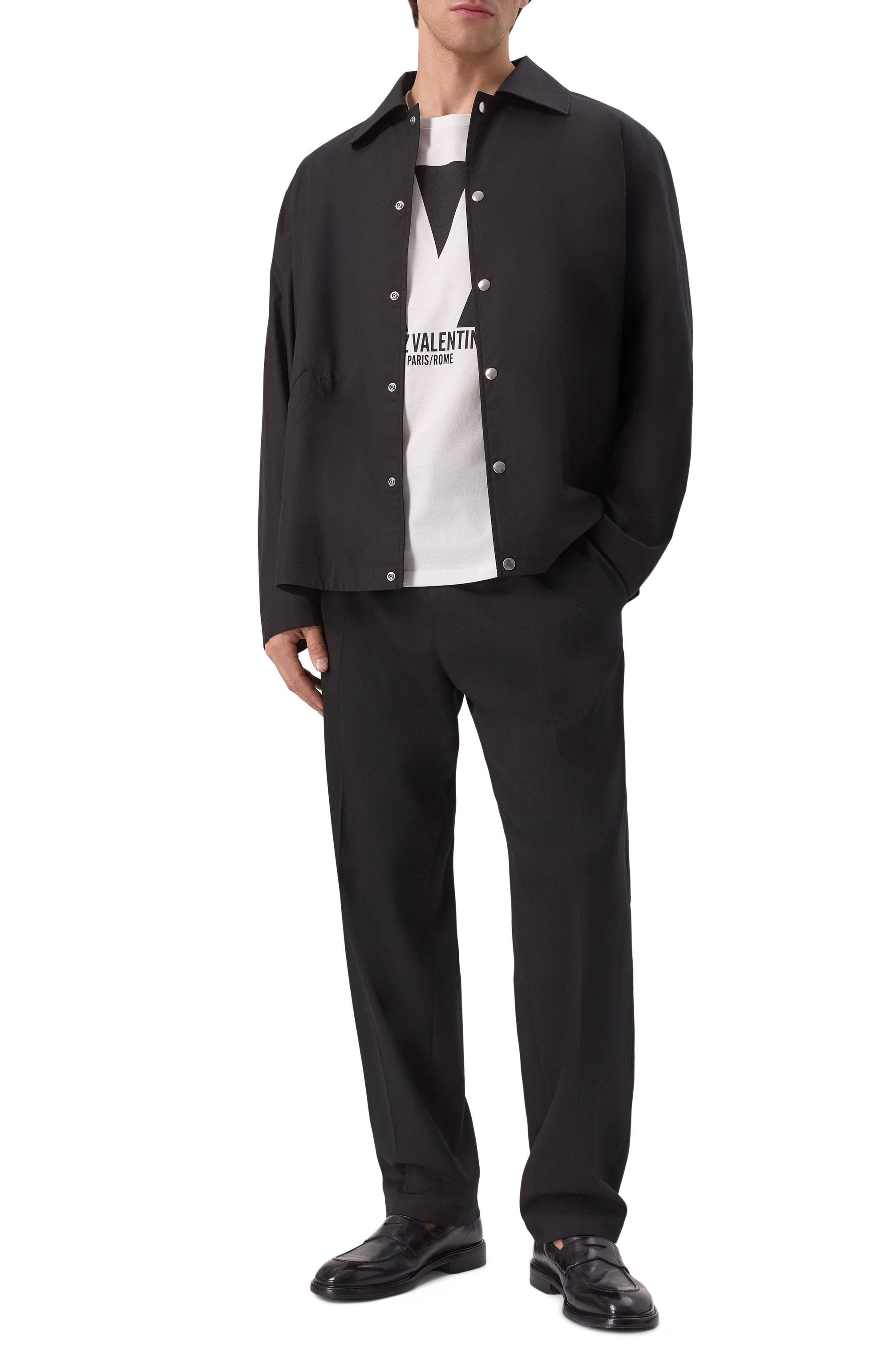 Хлопковая футболка VALENTINO, арт. 6V3MG16P/AQ9, фото 2