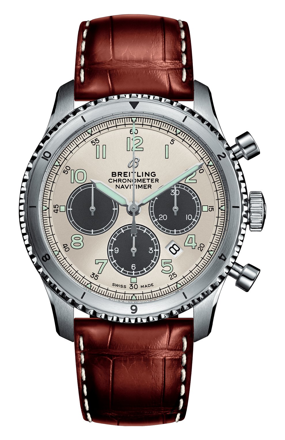 Часы b01 chronograph 43 BREITLING, арт. AB01171A1G1P1, фото 1