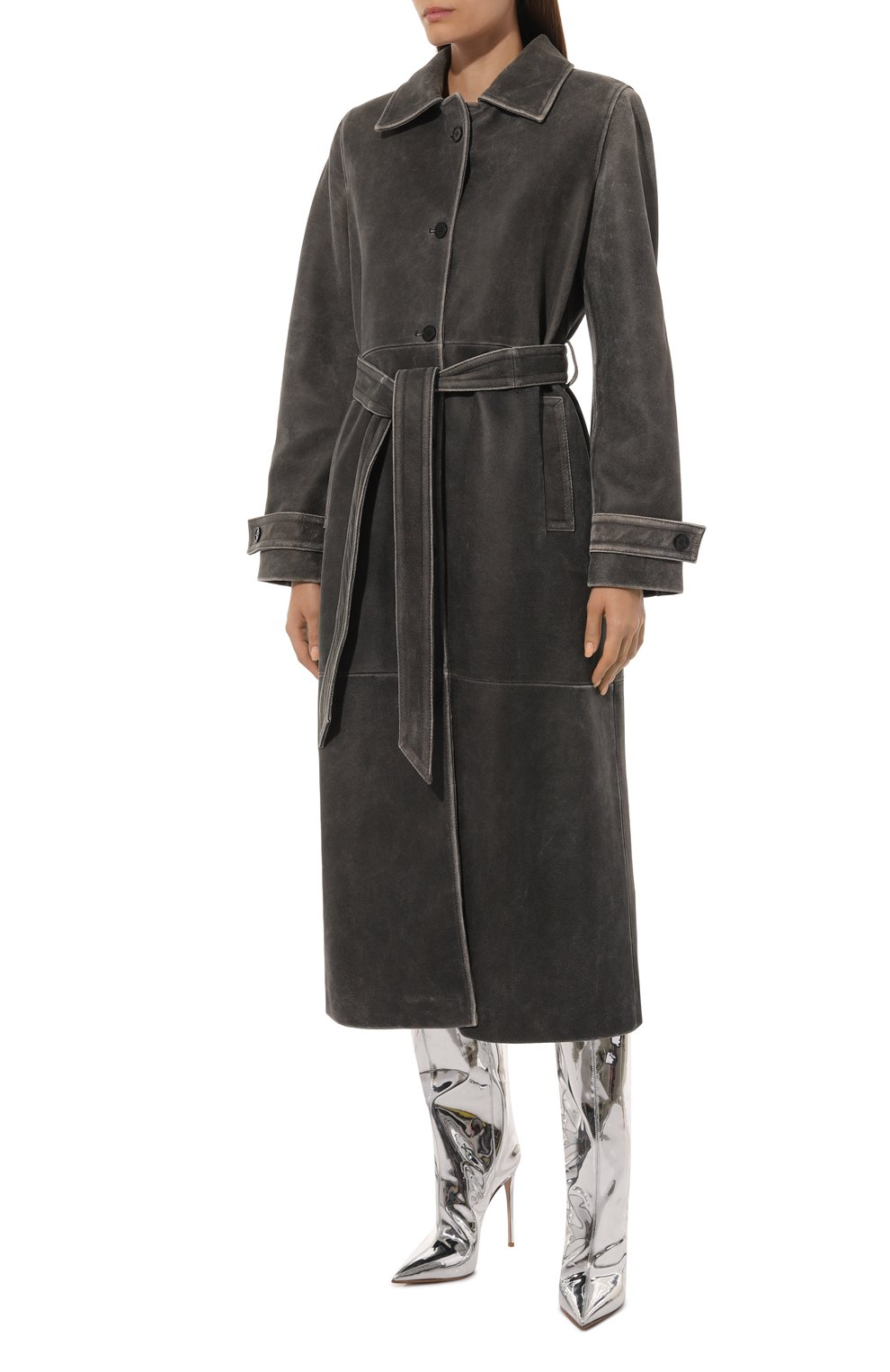 Кожаный плащ BATS, арт. PF_501, фото 3