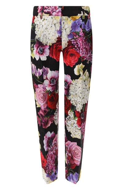 Женские брюки с принтом DOLCE & GABBANA, арт. FTAM3T/HSMW5