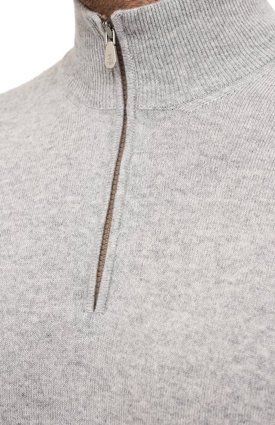 Кашемировый джемпер BRUNELLO CUCINELLI, арт. M2200124, фото 5