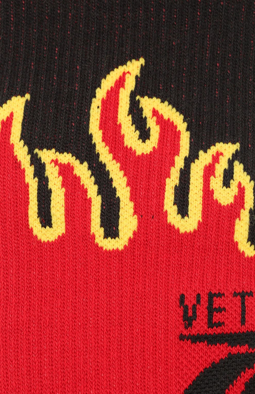 Носки VETEMENTS разноцветного цвета по цене 11450 руб., арт. SS20H0004 1023/W, фото 2 Носки VETEMENTS, арт. SS20H0004 1023/W, фото 2
