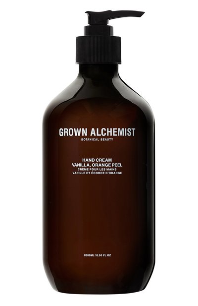 Женского крем для рук «ваниль и апельсин» (500ml) GROWN ALCHEMIST, арт. GA00001