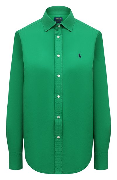 Женская хлопковая рубашка POLO RALPH LAUREN, арт. 211841951
