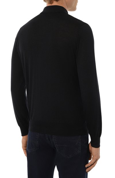 Поло из кашемира и шелка ZILLI, арт. KZP001M0330VPDG00, фото 4