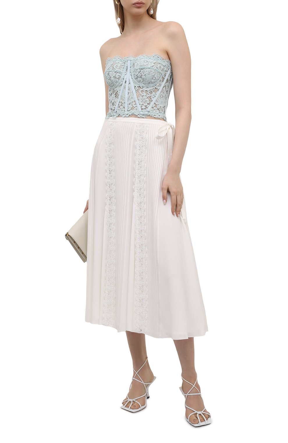 Топ из хлопка и вискозы DOLCE & GABBANA, арт. F72X4T/HLMEA, фото 2