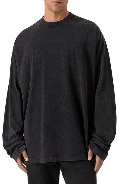 Хлопковый лонгслив VETEMENTS, арт. UE64LS550B/LIGHT JERSEY, фото 3