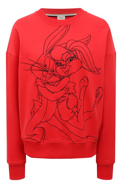 Женский хлопковый свитшот looney tunes x boss BOSS, арт. 50484940
