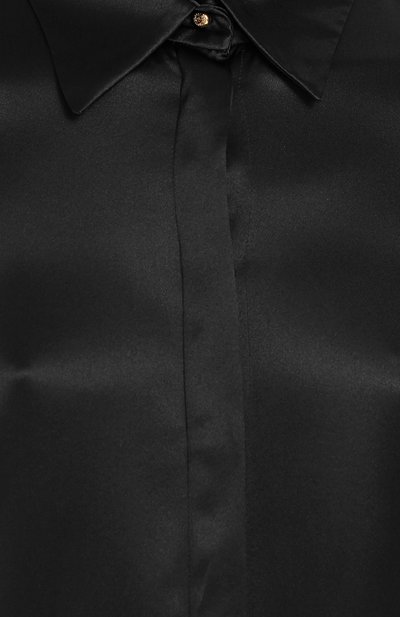 Шелковая блуза прямого кроя ROBERTO CAVALLI, арт. FQT706/SE001, фото 5