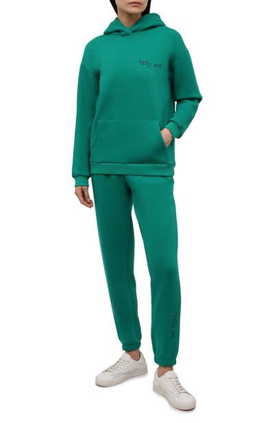 Женский хлопковый костюм SEVEN LAB, арт. HPW-WN emerald