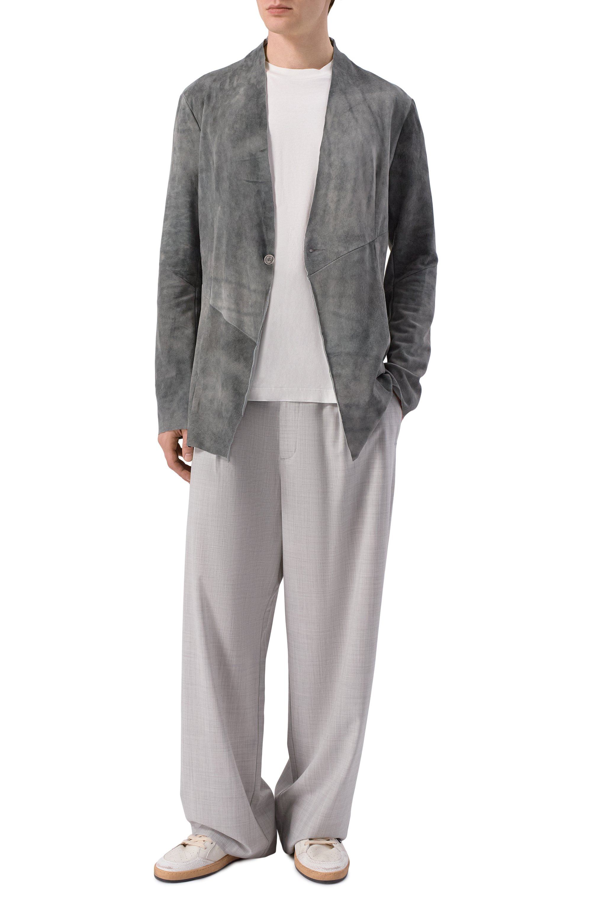 Замшевый пиджак NEVER ENOUGH, арт. 2B6M078-060/MJL040 LT-43, фото 2