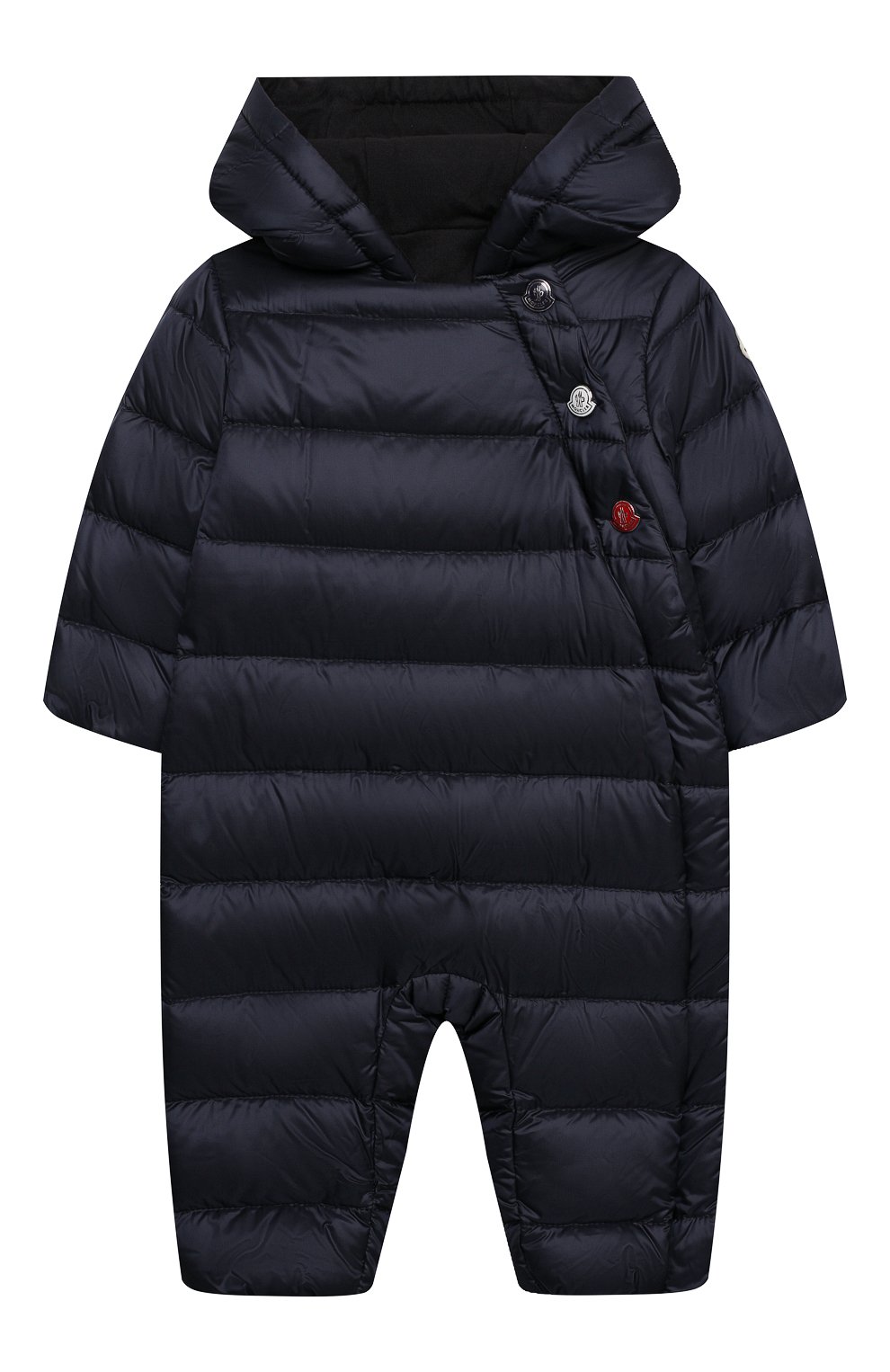 Пуховый комбинезон MONCLER темно-синего цвета по цене 54800 руб., арт. G1-951-1G516-00-53048/3-12M, фото 1 Пуховый комбинезон MONCLER, арт. G1-951-1G516-00-53048/3-12M, фото 1