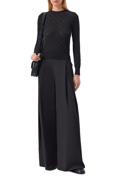 Хлопковый пуловер LORENA ANTONIAZZI, арт. P26113GM43A/1329, фото 2