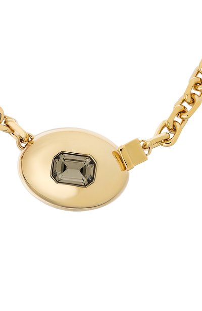 Колье GIORGIO ARMANI золотого цвета по цене 61750 руб., арт. 61I011 3F200, фото 4 Колье GIORGIO ARMANI, арт. 61I011 3F200, фото 4