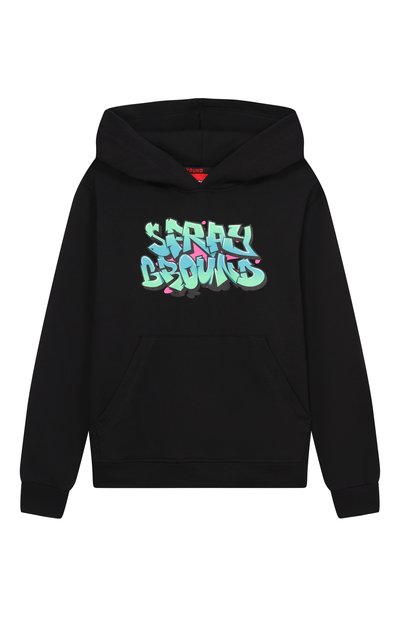 Хлопковое худи SPRAYGROUND, арт. SPY1397EBLK