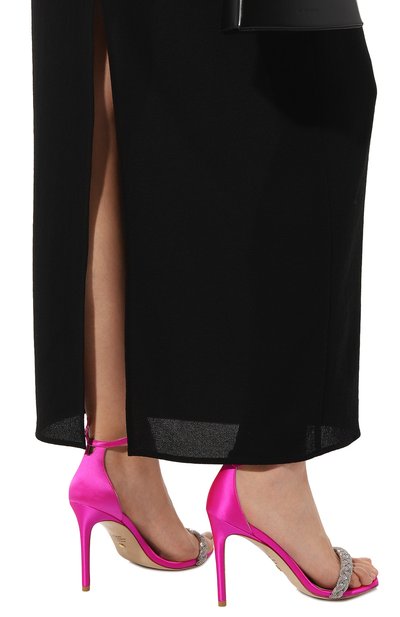 Текстильные босоножки nudistcurve 100 STUART WEITZMAN, арт. SD457/SAN, фото 3