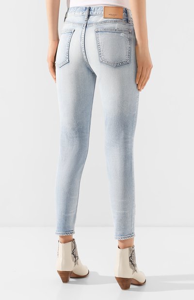 Джинсы MOUSSY голубого цвета по цене 31950 руб., арт. 025DSC12-2180, фото 4 Джинсы MOUSSY, арт. 025DSC12-2180, фото 4