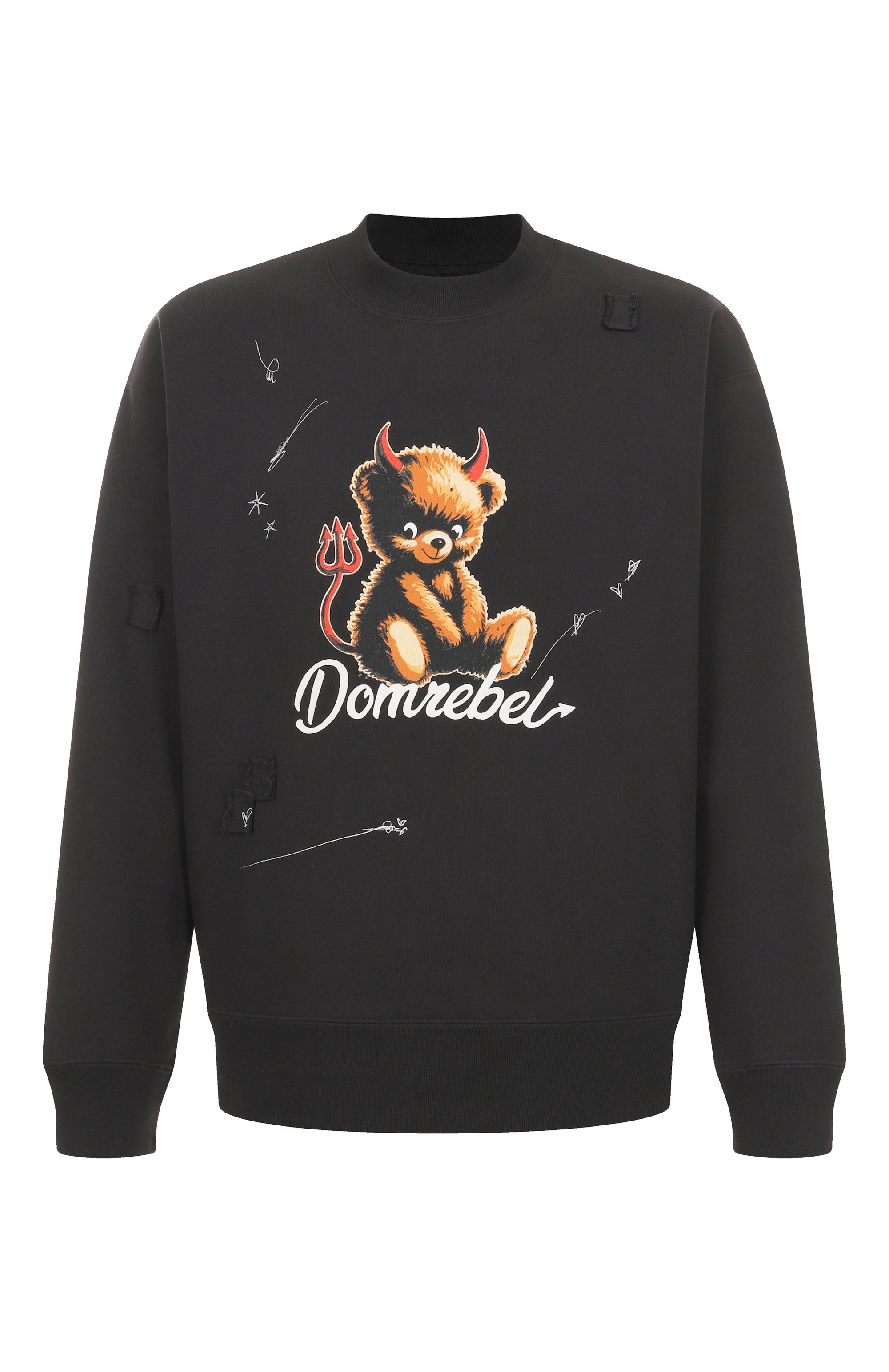 Хлопковый свитшот DOMREBEL, арт. M DIABL0 BEAR/SWEATSHIRT, фото 1