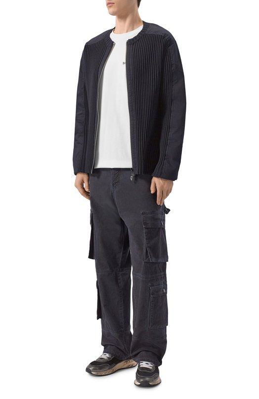 Хлопковая футболка Dirk Bikkembergs BMT1567 Белый  BMT1567 Фото 2