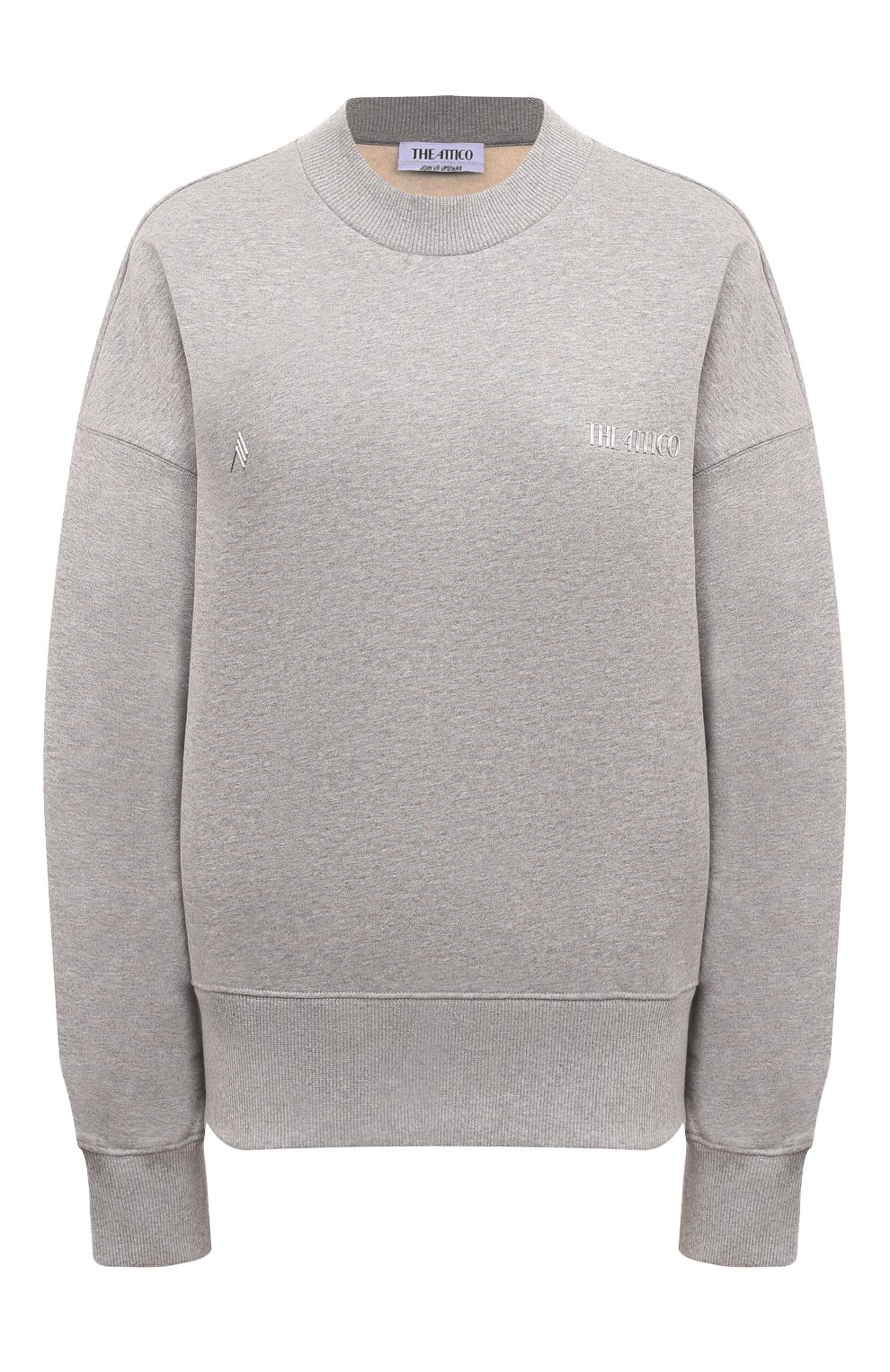 Хлопковый свитшот THE ATTICO, арт. 241WCF13/JF03, фото 1
