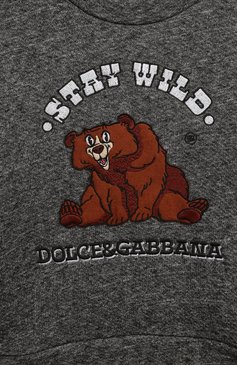 Хлопковый свитшот DOLCE & GABBANA, арт. L4JWI0/G7KFS/2-6, фото 1