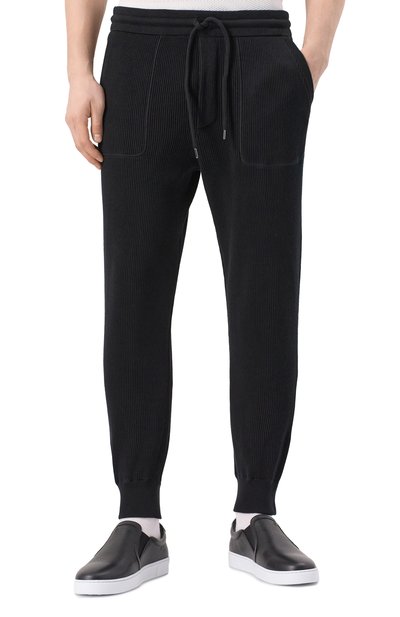 Хлопковые джоггеры BRUNELLO CUCINELLI, арт. M29201019G, фото 3