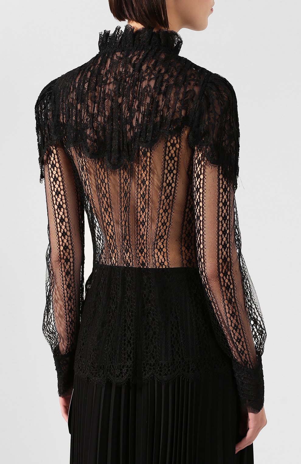 Кружевная блузка DOLCE & GABBANA, арт. F5J65Z/HLM09, фото 4