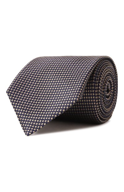 Мужской шелковый галстук CANALI, арт. 18/HJ04234