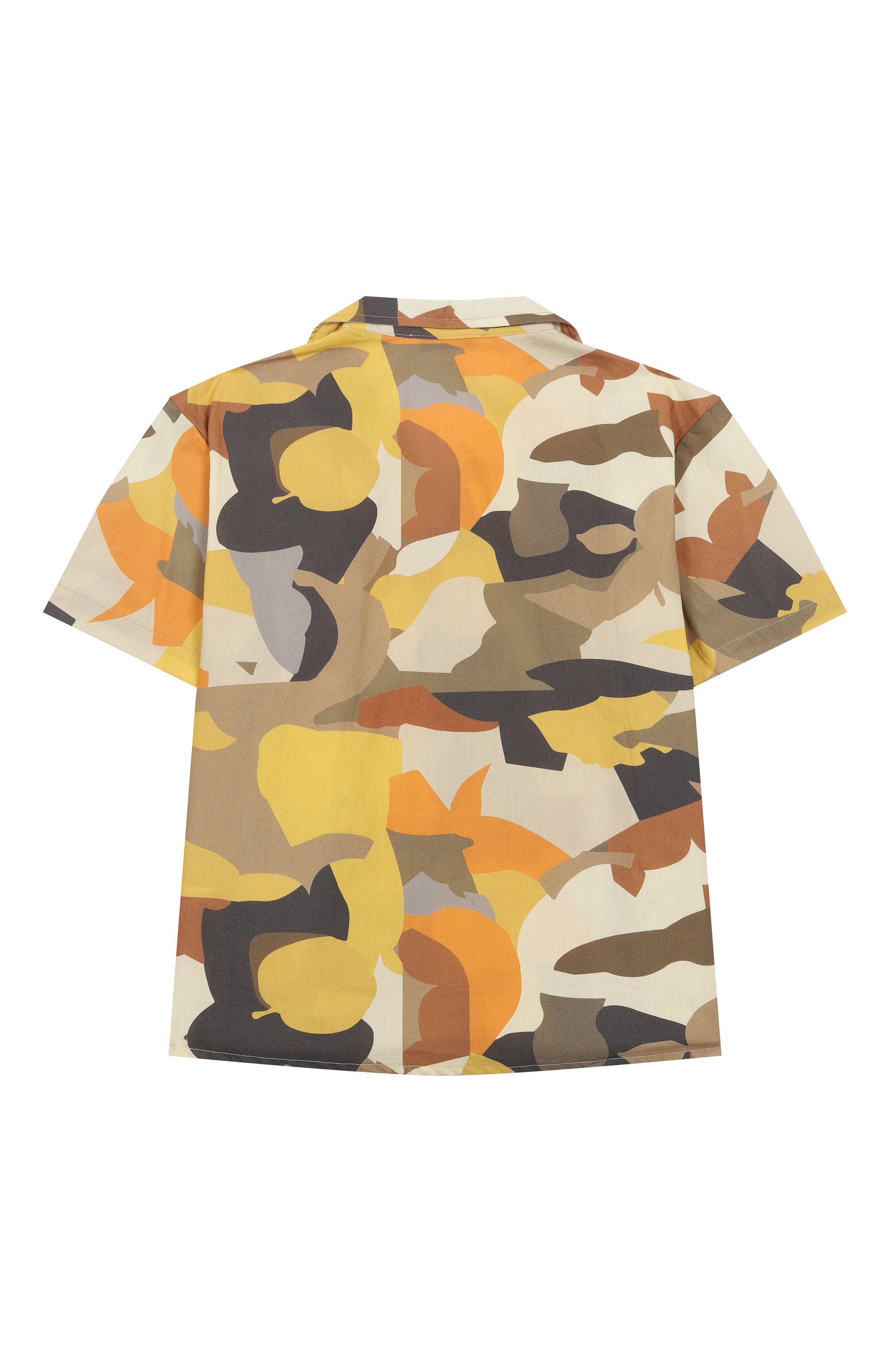 Хлопковая рубашка MSGM KIDS, арт. S5MSJBSI015, фото 2