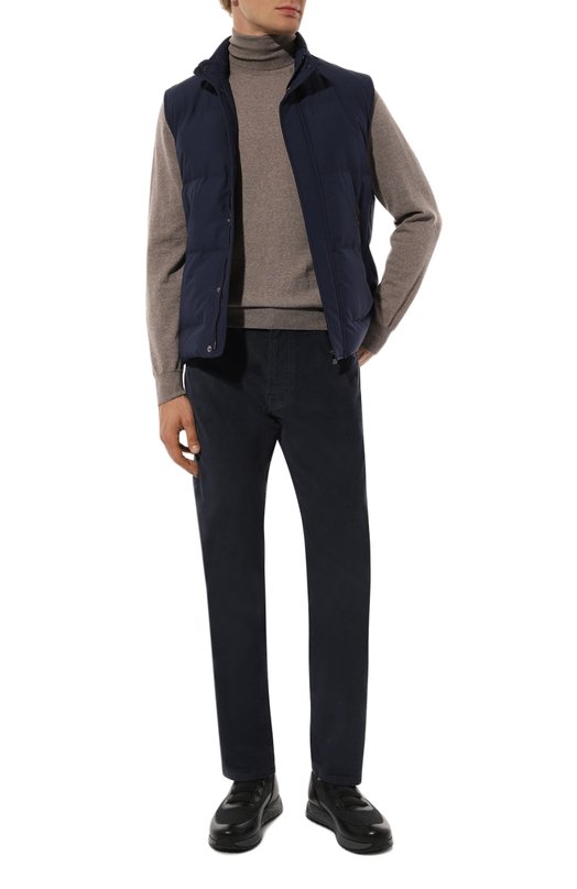 Утепленный жилет Corneliani 94C5A1-9420156 Синий  94C5A1-9420156 Фото 2