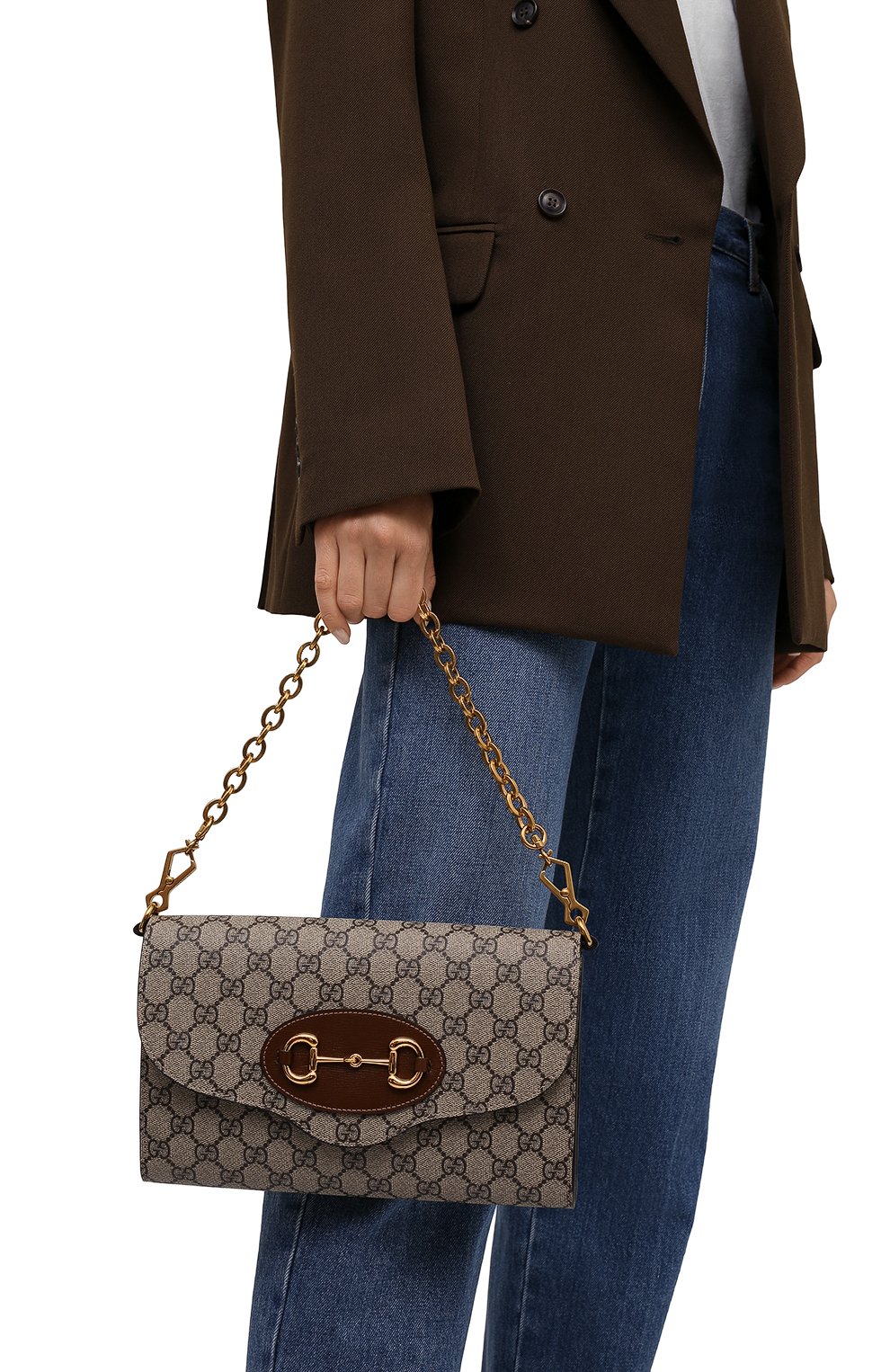 Сумка gg 1955 horsebit GUCCI, арт. 677286/HUHHX, фото 7