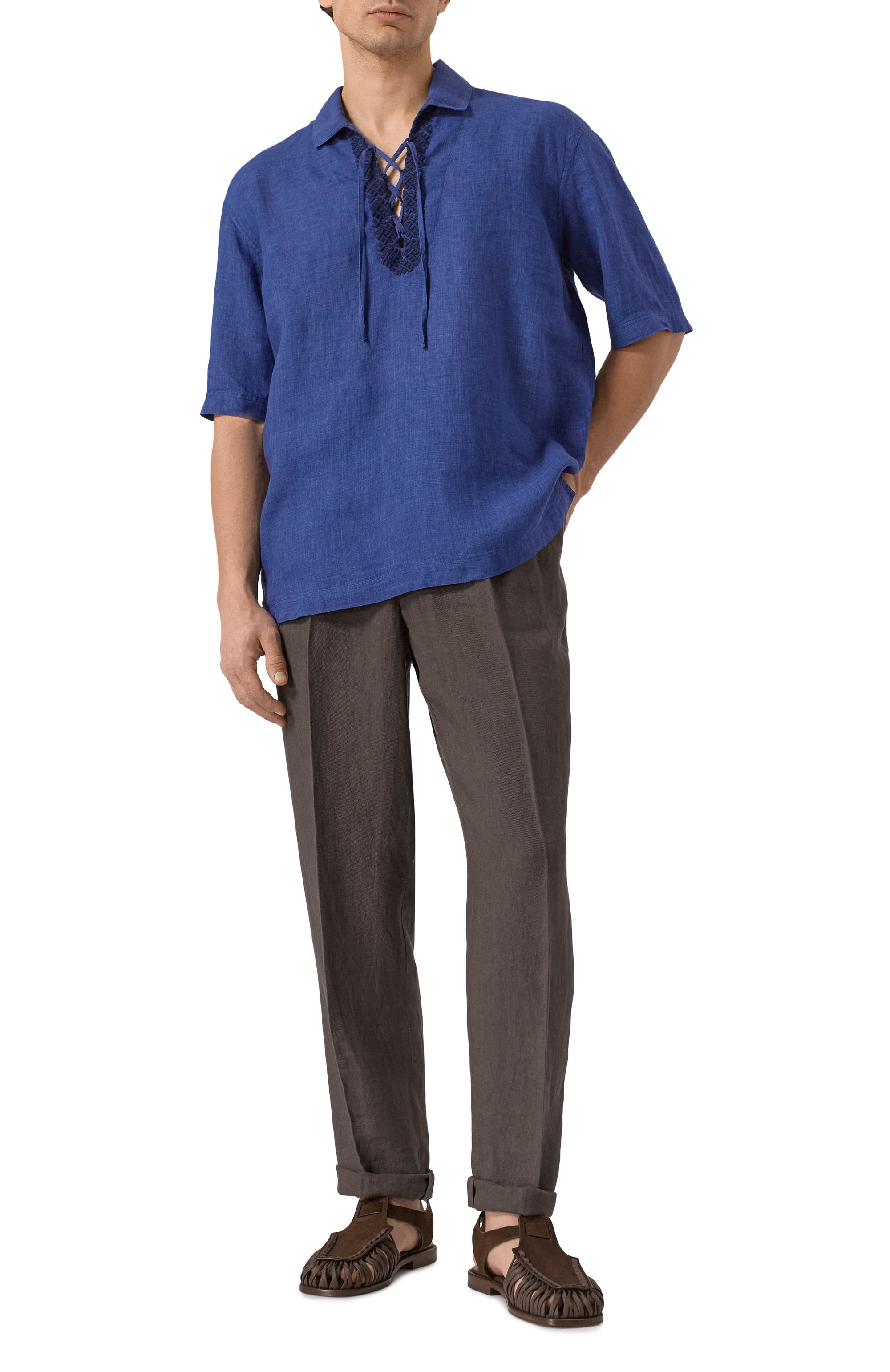 Льняная рубашка MVST, арт. 25E/X1P/0/G031/3626, фото 2