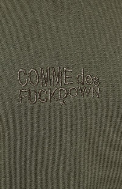 Хлопковое худи COMME DES FUCKDOWN, арт. CFABW01188, фото 5