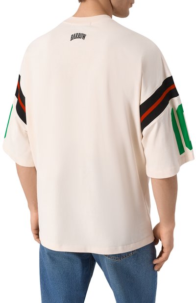 Хлопковая футболка BARROW, арт. S5BWMATH030, фото 4