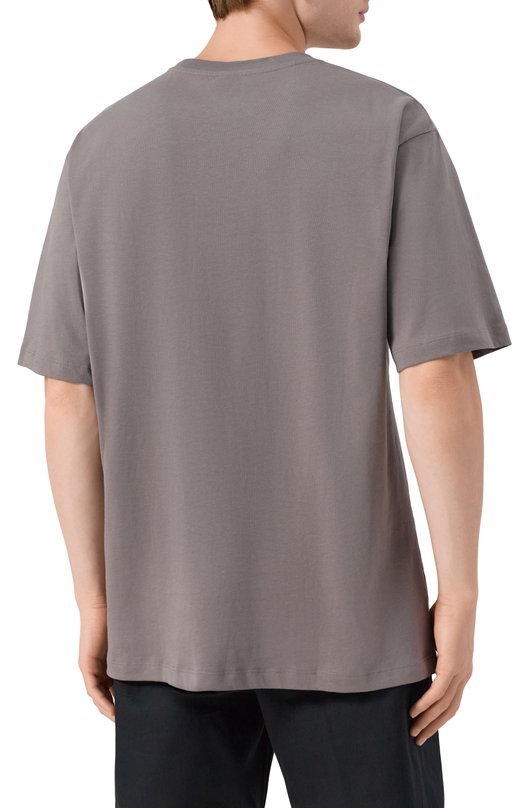 Хлопковая футболка Comme des Fuckdown CFABM01727 Серый  CFABM01727 Фото 4