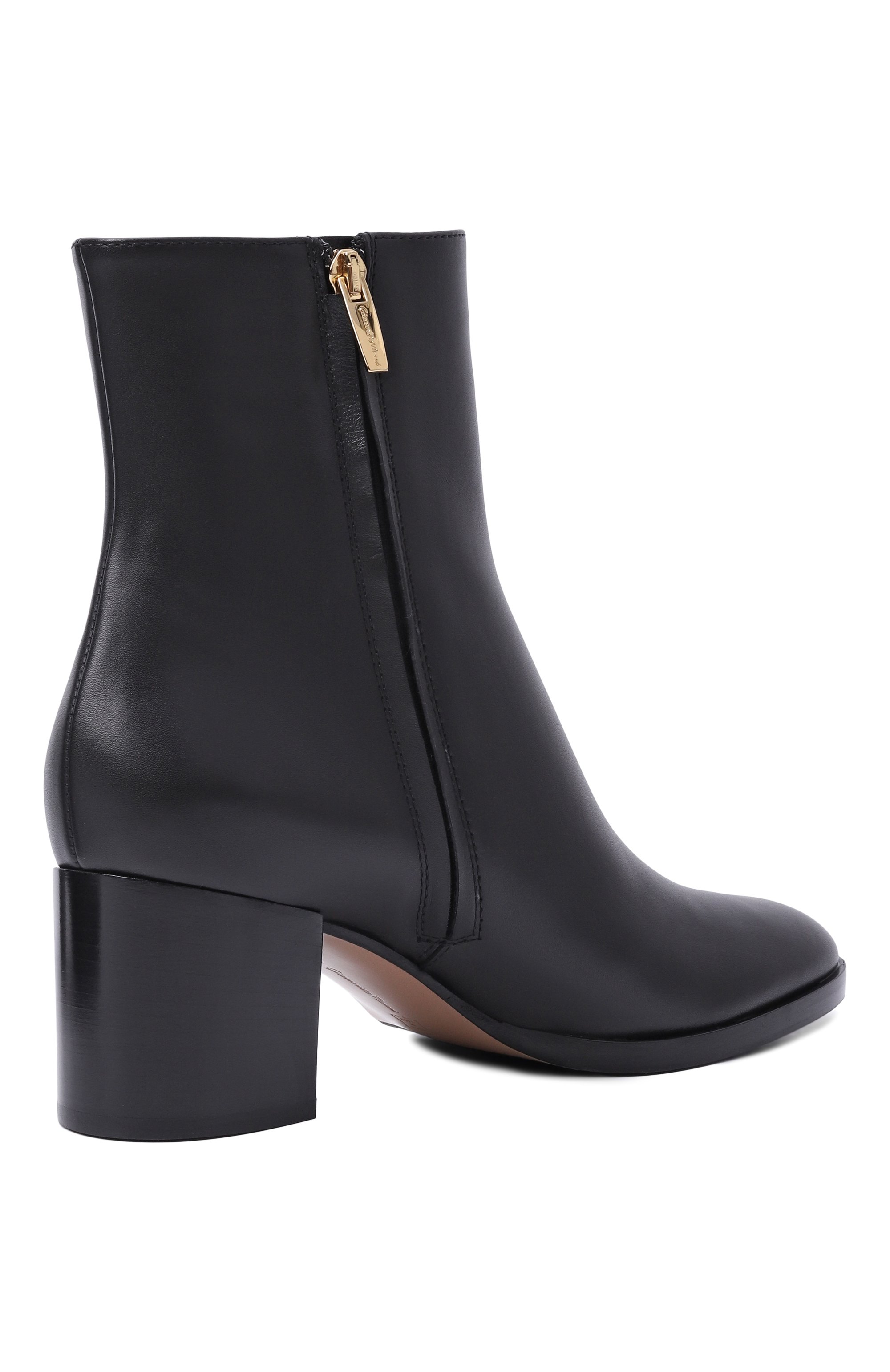 Кожаные ботильоны santiago 60 GIANVITO ROSSI черного цвета по цене 183500 руб., арт. G72804.60CU0.VGINER0, фото 5 Кожаные ботильоны santiago 60 GIANVITO ROSSI, арт. G72804.60CU0.VGINER0, фото 5