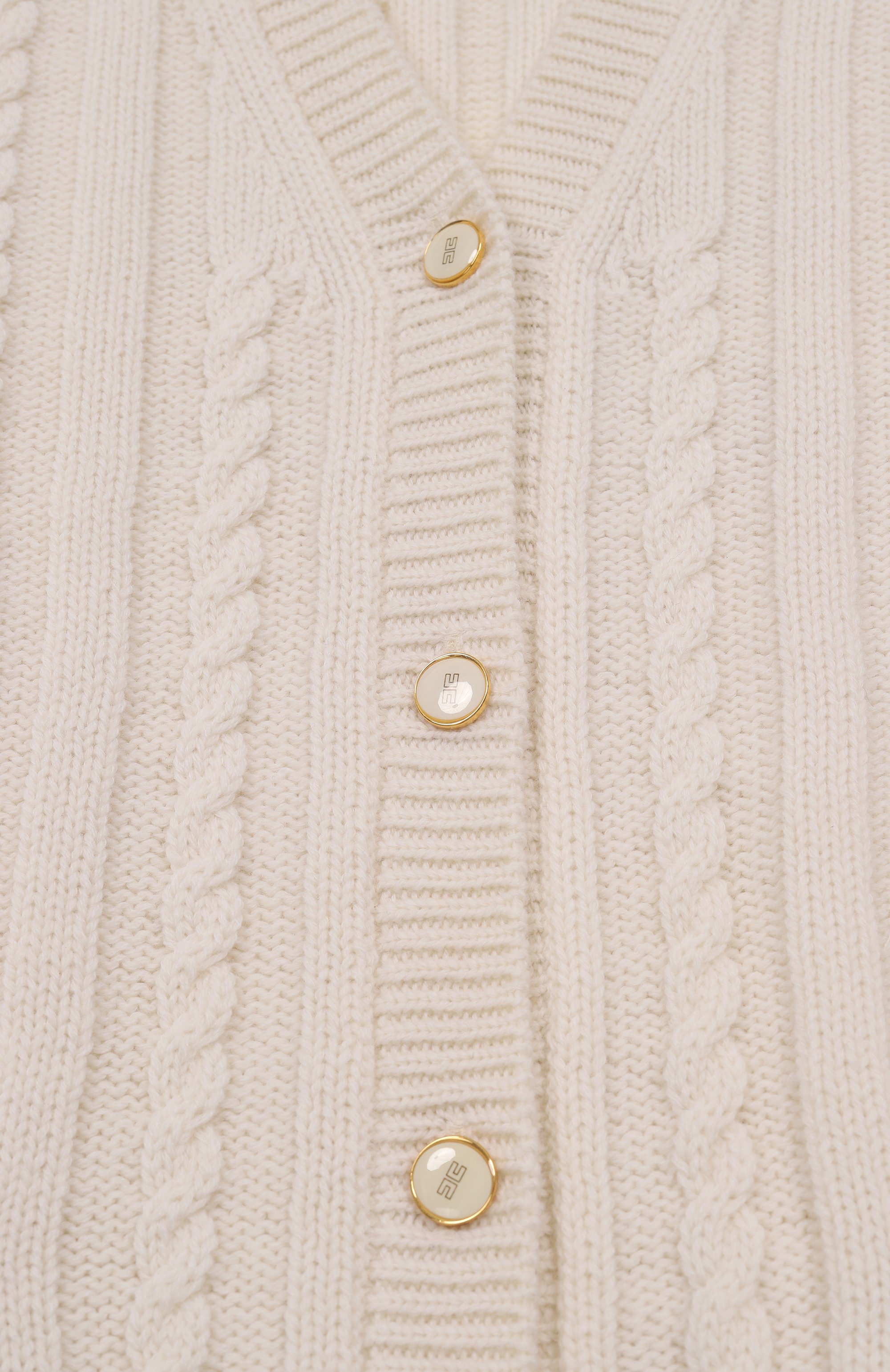 Шерстяной кардиган ELISABETTA FRANCHI LA MIA BAMBINA, арт. EFMA172C/FL230/10A-12A+, фото 3