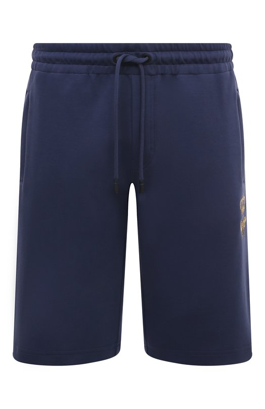 Хлопковые шорты Dolce & Gabbana GVF8AZ/HU7H9 Синий GVF8AZ/HU7H9