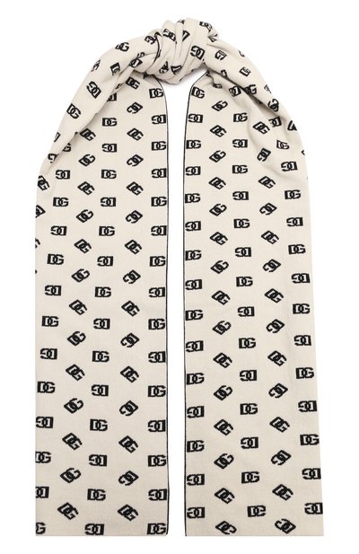 Шарф из шерсти и кашемира DOLCE & GABBANA, арт. GXM12T/JEMA4, фото 1