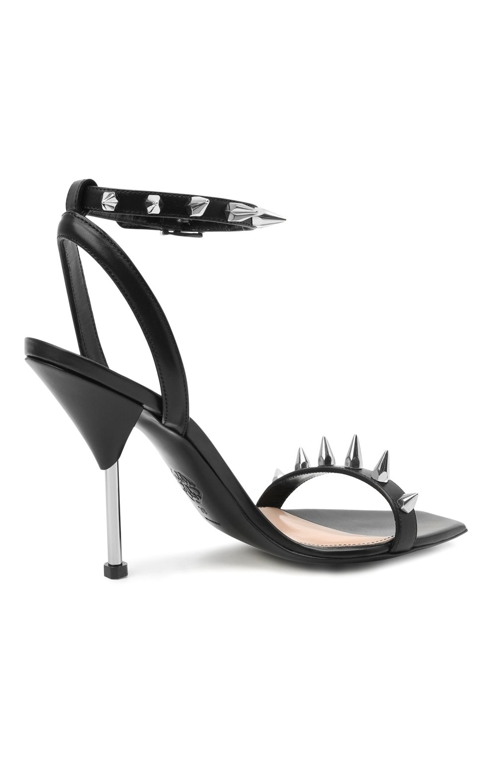 Кожаные босоножки ALEXANDER MCQUEEN, арт. 658240/WHWQ1, фото 4
