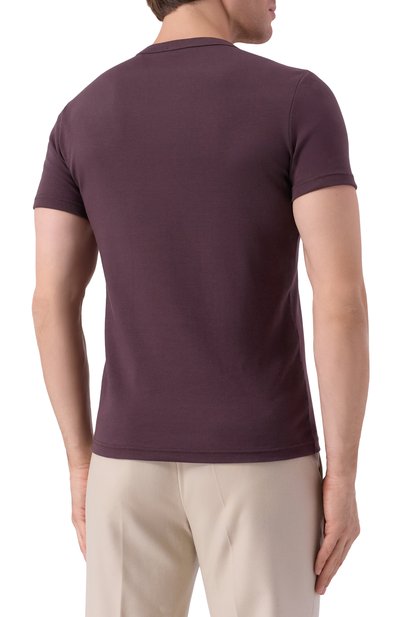 Хлопковая футболка KITON, арт. UNWM008K0275H05, фото 4