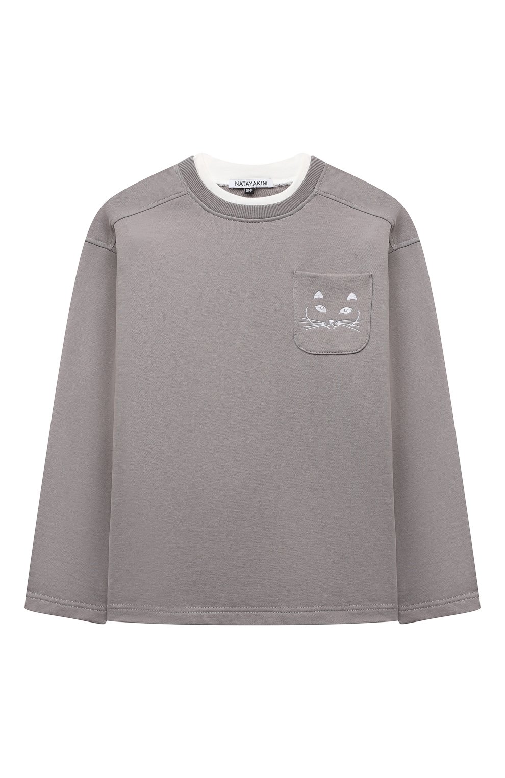 Хлопковый свитшот NATAYAKIM, арт. NY-040BWK, фото 1