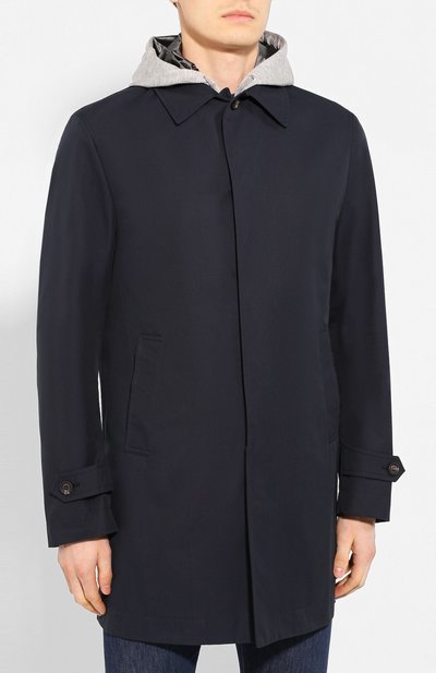 Хлопковый плащ ELEVENTY PLATINUM, арт. A75SP0A02 TES0A166, фото 3