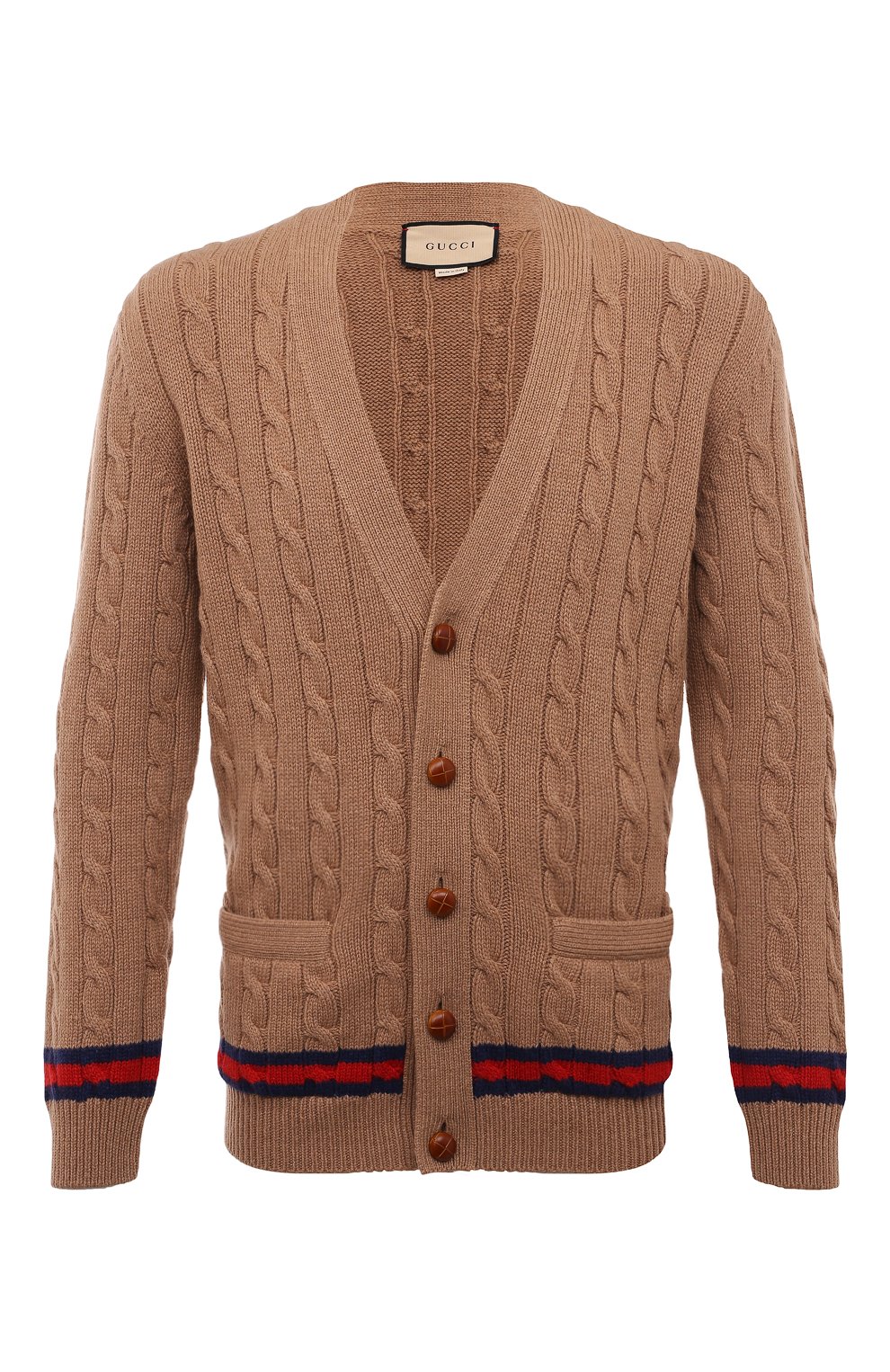 Кардиган из кашемира и шерсти GUCCI, арт. 673487 XKB2N, фото 1