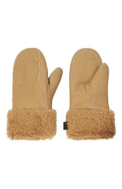 Варежки из овчины YVES SALOMON, арт. 23WAA159XXMECL, фото 3