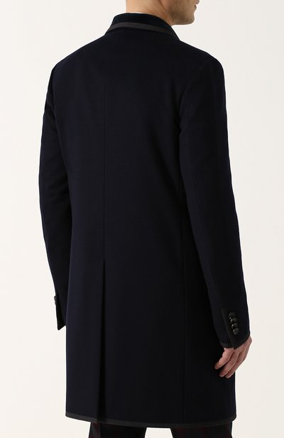 Однобортное пальто из смеси шерсти и кашемира GUCCI, арт. 473731/Z5311, фото 4