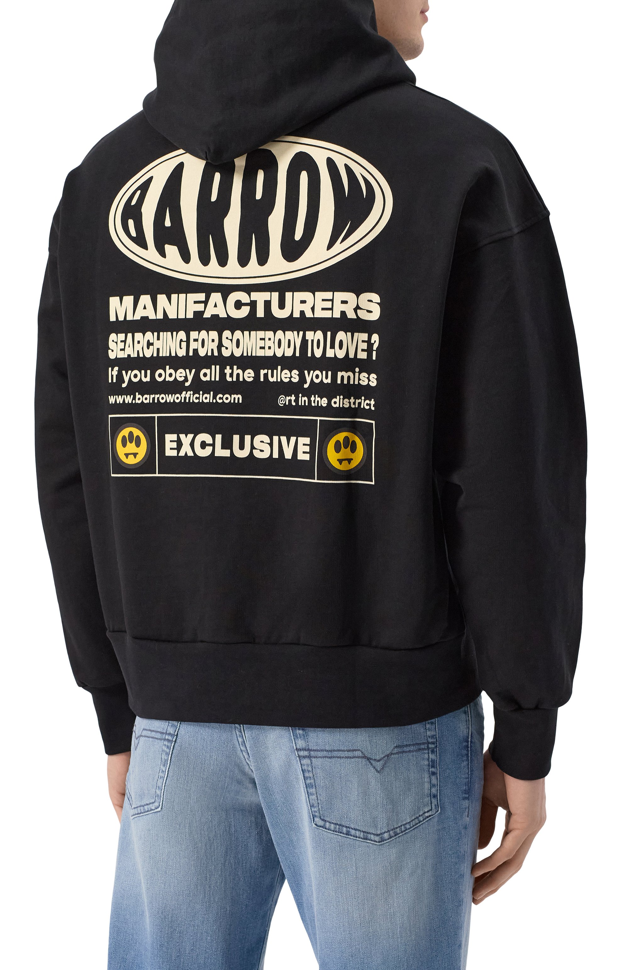 Хлопковое худи BARROW, арт. S5BWMAHS063, фото 4
